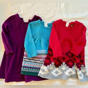 Baby Girls’ Tea Collection Dress (Set of 3)